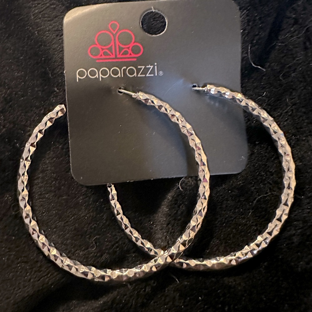 Silver Hoop Earrings